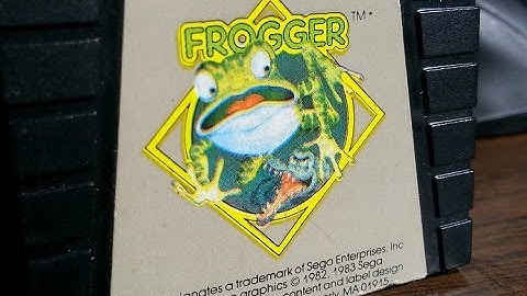 Classic Game Room - FROGGER review for Atari Computers