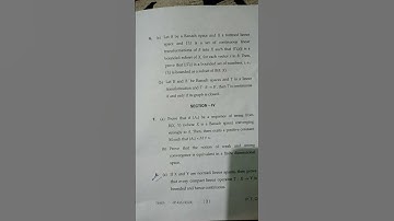 Mdu msc functional analysis questions paper 2024