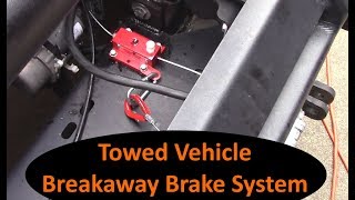 Jeep Wrangler JK  Ready Stop brake install for towed vehicle