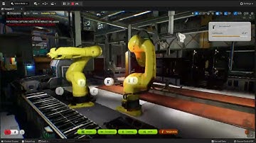 Added the Temperature Sensors in Industrial Project Unreal Engine 5 ADTLink