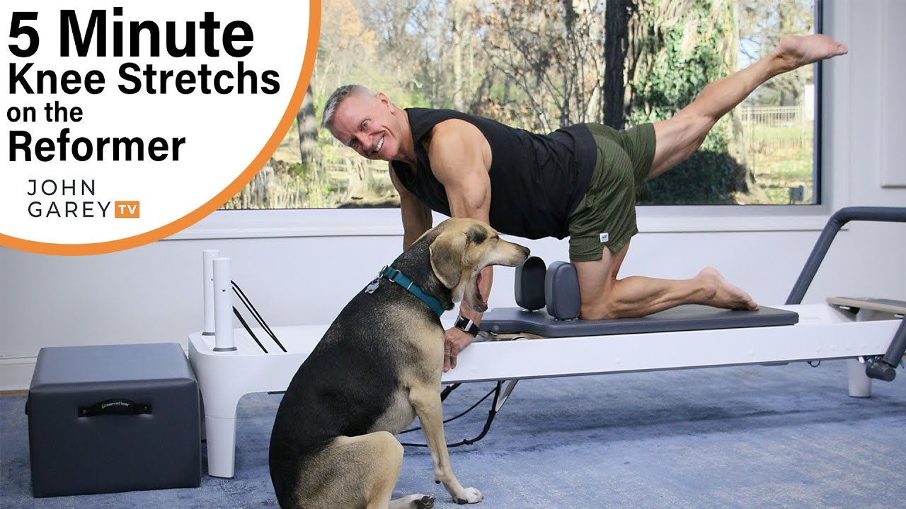 5 Minute Reformer Series Knee Stretch and Reverse Knee Stretch