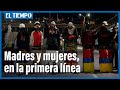 Violenta confrontación entre manifestantes y el Esmad