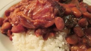 Slow Cooked Beans and Smoked Ham Hocks | I Heart Recipes