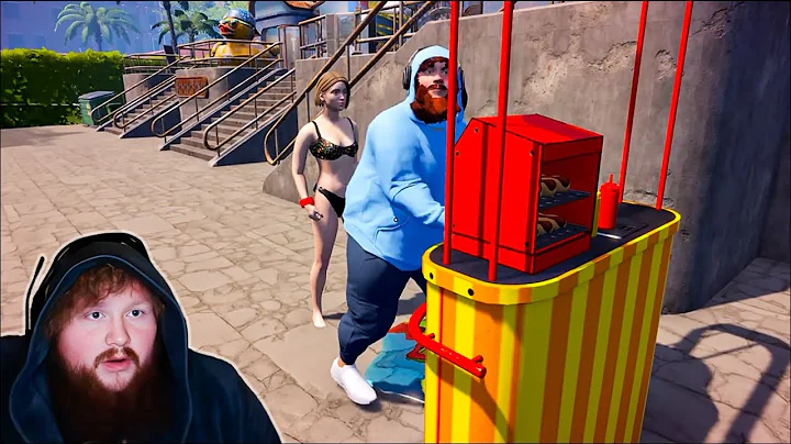 We Installed A Hotdog Stand (Waterpark Sim Episode 2)