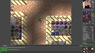 Tibia [7.3] 35 knight solo Vampire at Drefia