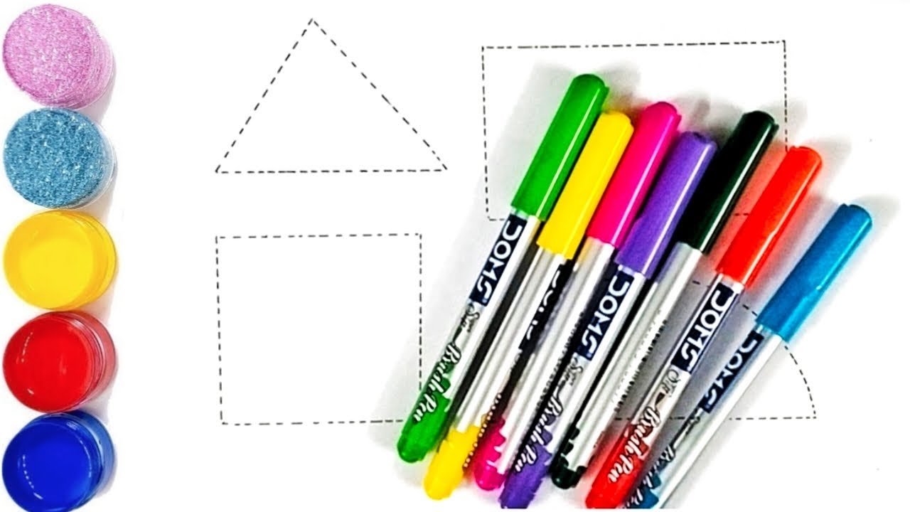 Learn SHAPES & COLOURS NAME🧿 