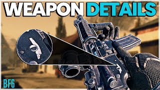 6 AWESOME Weapon Details in Battlefield 6!
