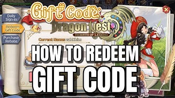 How to redeem gift code | Dragon Nest: Rebirth of Legend