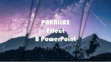 Параллакс эффект в PowerPoint / Parallax Effect in PowerPoint
