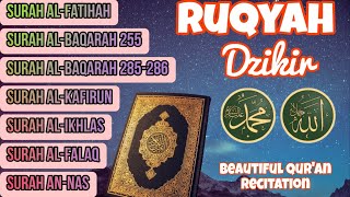 Ruqyah | Surah Al-Fatihah, Ayatul Kursi, Amanarasulu, Al-Kafirun, Al-Ikhlas, Al-Falaq, An-Nas | 7x