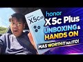 HONOR X5c PLUS UNBOXING AND HANDS ON: MAS MABILIS NA TO! SULIT NA FOR 5K PESOS!?