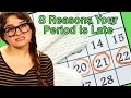 8 Reasons Your Period Is Late