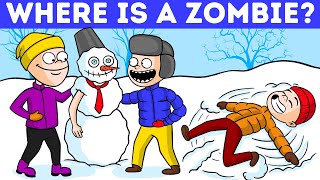 AWESOME ZOMBIE RIDDLES WITH ANSWERS