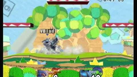*OUTDATED PRE-DEMO 2* Project M - Thunderhorse (Falco) vs Vigilante Blade (Lucario)