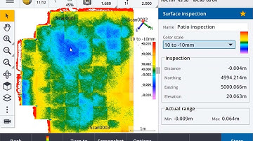 Surface Inspections in Trimble Access 2020.20