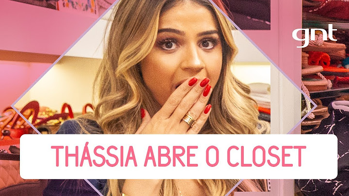 Tour pelo Closet da Thássia Naves | Desengaveta | Fernanda Paes Leme