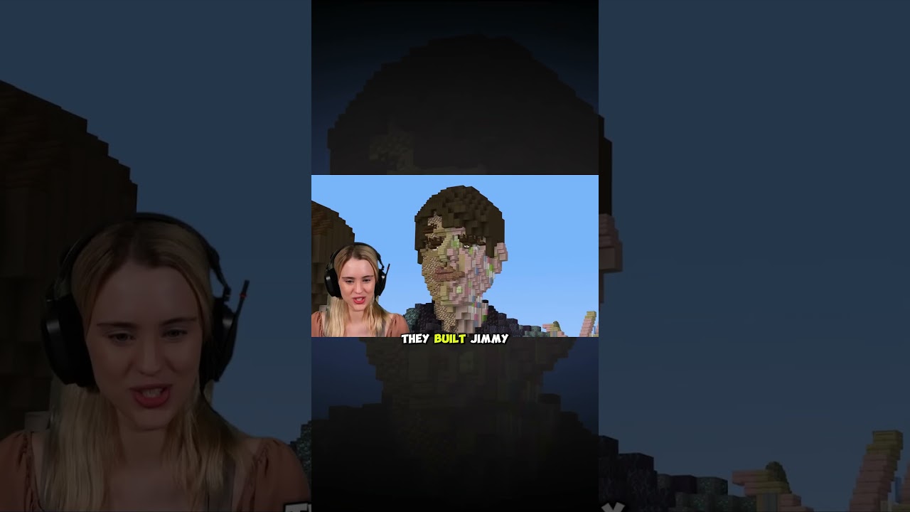 Mr. Beast Analyzing Builds in Minecraft  #minecraft  #mrbeast #mrbeastshorts #fyp #gameplay