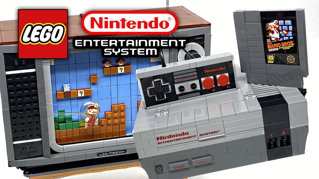 LEGO Nintendo Entertainment System review! 2020 set 71374! 