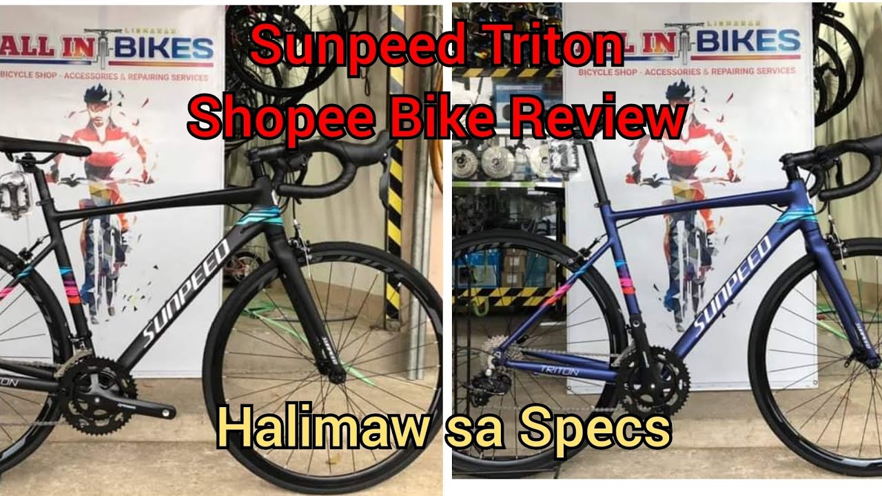 Bike Review Shopee Sunpeed Triton - YouTube