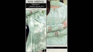 3pcs Women Summer Wear Hit Design | Best Selling Lawn Suit #lawndresses #eidcollection