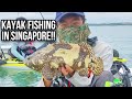 KAYAK FISHING IN SINGAPORE!! | Fishing for Groupers in Singapore (FishOn SG)