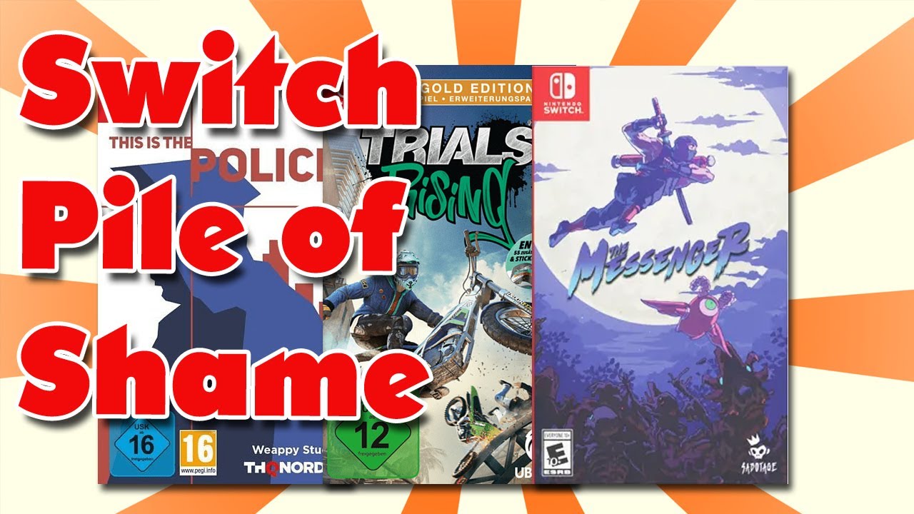 Trials Rising, The Messenger und This is the Police! Retro Panda arbeitet am Pile of Shame!