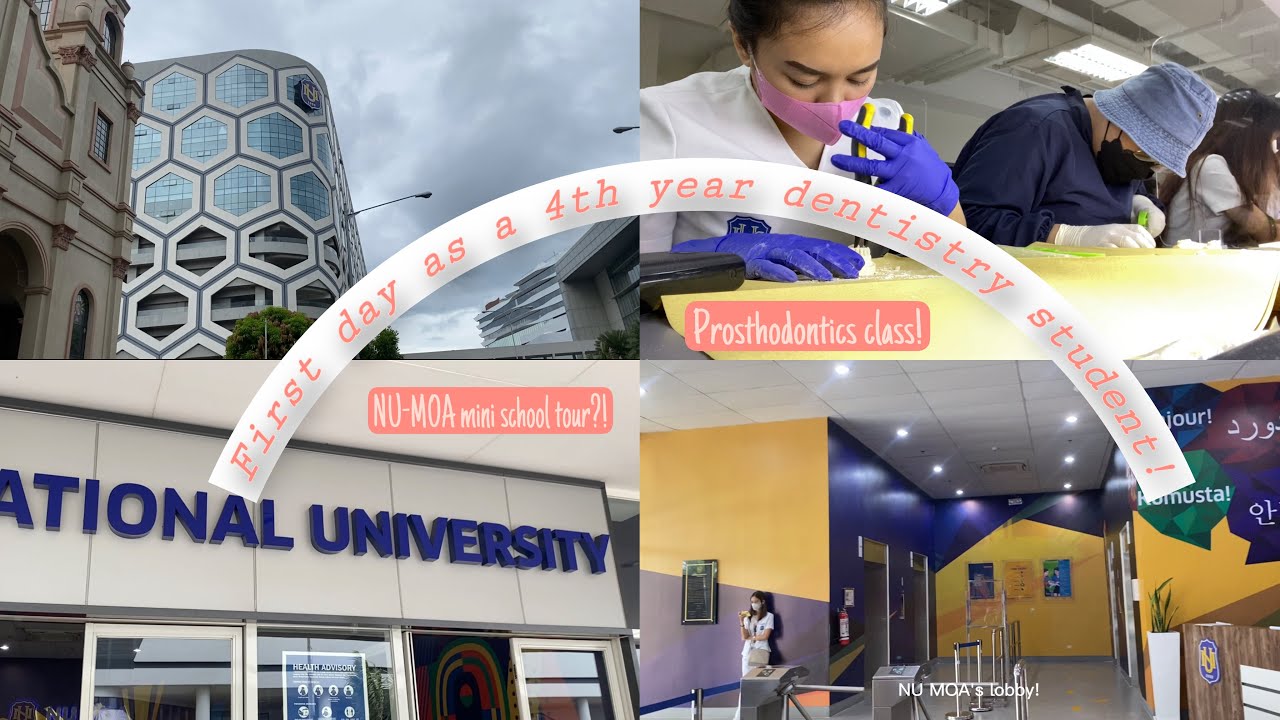 First day as a 4th year dentistry student! NU MOA DENTISTRY Mini