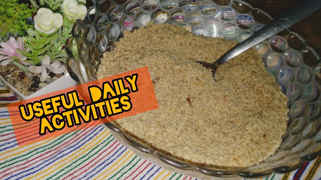 تحضير دقيق البلوط، 