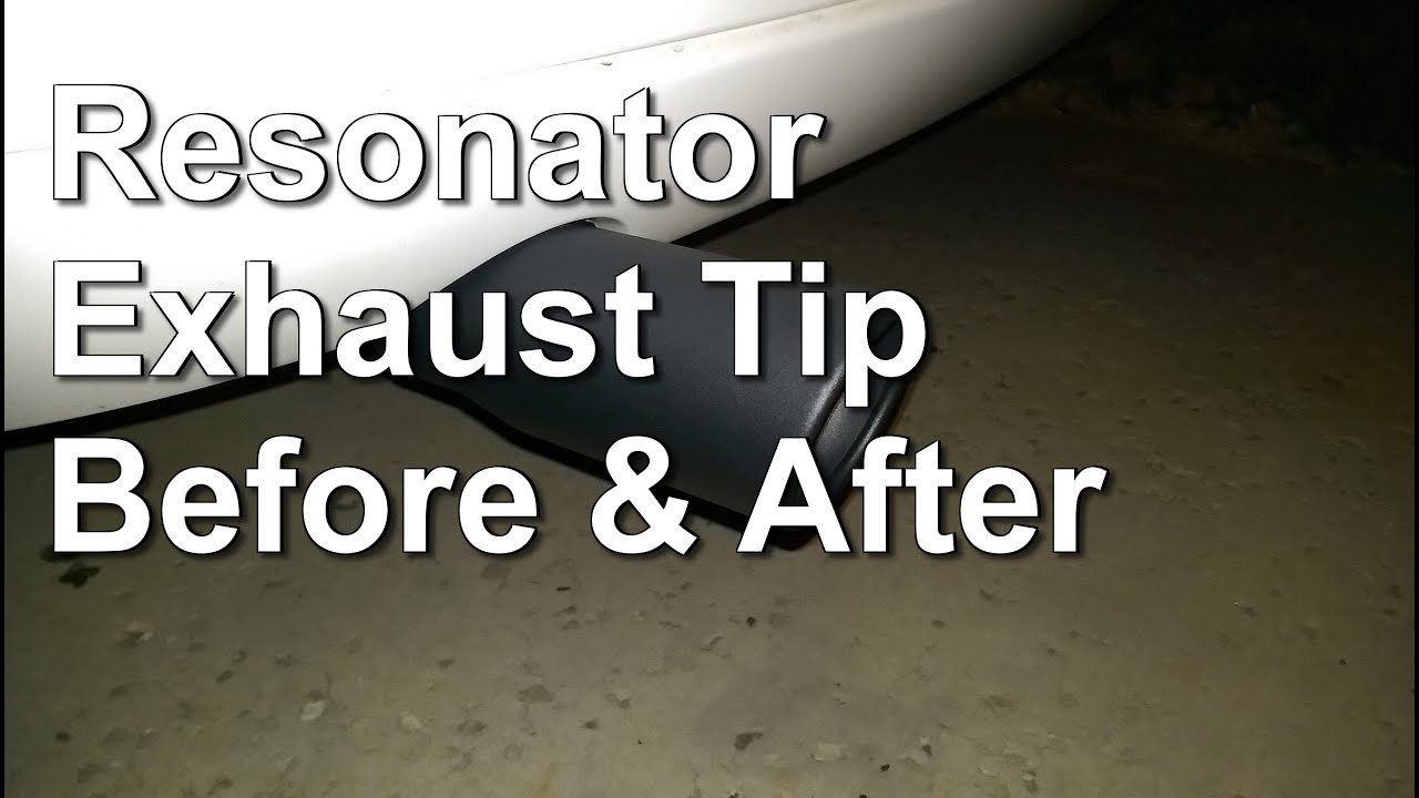 What is a Resonator Exhaust Tip Everything You Need to Know Exhaust Blog