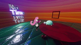 Learning English with Strangers in VRChat's No Time Two Talk