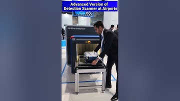 Smart Security Scanner #Airports #newtechnology #shorts