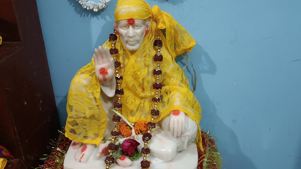 Aj Gurubar Saibaba ki puja vidhi.. Mai kaise Karti hu Baba ki puja.?? om sai ram ji.#saibaba #sai 