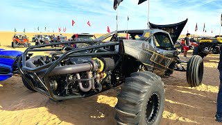 MILLIONS OF DOLLARS Worth of Sandrails in Glamis Dunes New Years 2024 | DIRT BIKE DIARIES EP.207