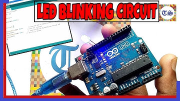 HOW TO MAKE A LED BLINKING CIRCUIT USING ARDUINO UNO