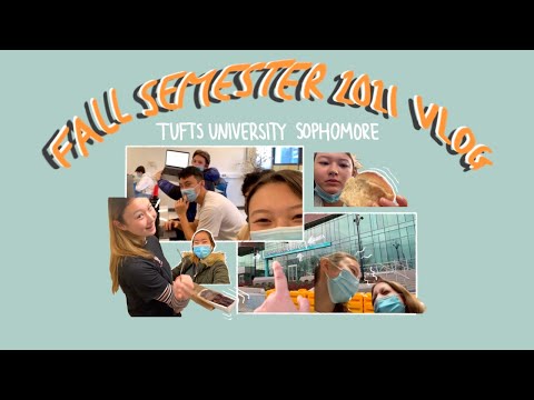 A Day in the Life of a Tufts Student | Fall 2021 Tufts University Sophomore