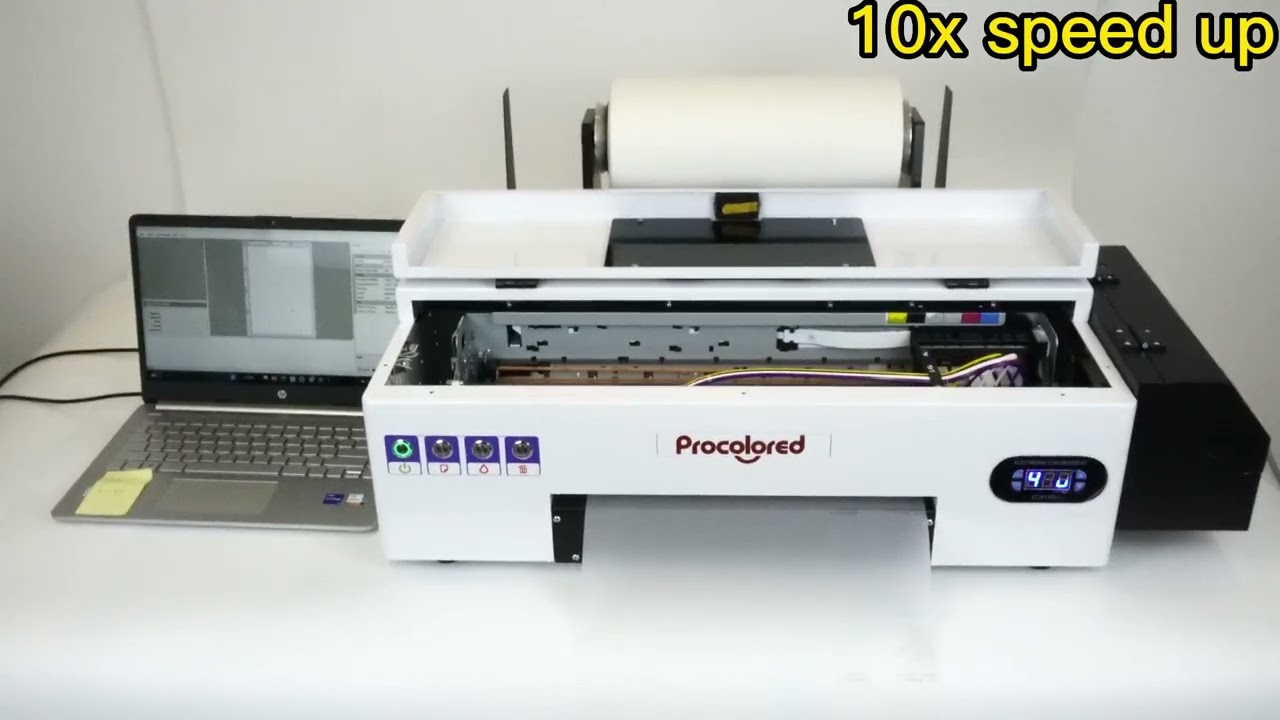 Procolored new DTF pro printer tutorial video part 2: Install the control  software and bind IP