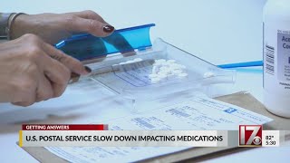 Raleigh pharmacist offers advice as mail slowdown may affect people's medicine supplies