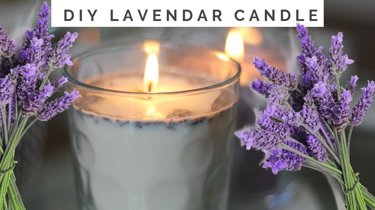 How to make beautiful scented candles with flowers - Learn to create  beautiful things
