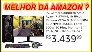 Pc Gaming Completo AMD Ryzen 7 5700G