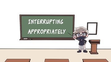 Interrupting Appropriately