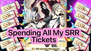 Using 10 SSR Tickets | Bungo Stray Dogs Tales of the Lost