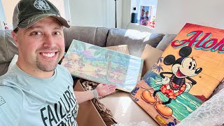 Disney Fine Art Unboxing | Aloha Mickey Mouse | Hawaii