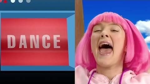 All LazyTown songs, but only the names of Incredibox bonuses