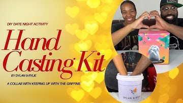 HOW TO CAST YOUR HANDS WITH THE DYLAN & RYLIE HAND CASTING KIT I COLLAB W/@KeepingUpWithTheGriffins