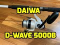 daiwa d wave 5000 b reel D-Wave DWA F1002MFS Rod/Reel Combo Hub Sports Canada these reels come equipped with gears that are 20% to 40% larger than the competition Daiwa D Wave 5000B -