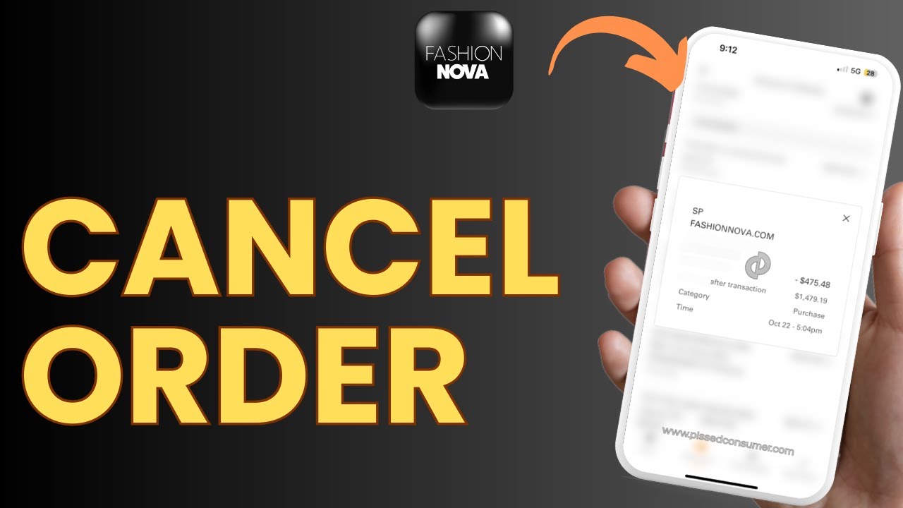 How to Cancel Fashion Nova Order Before Shipping - YouTube