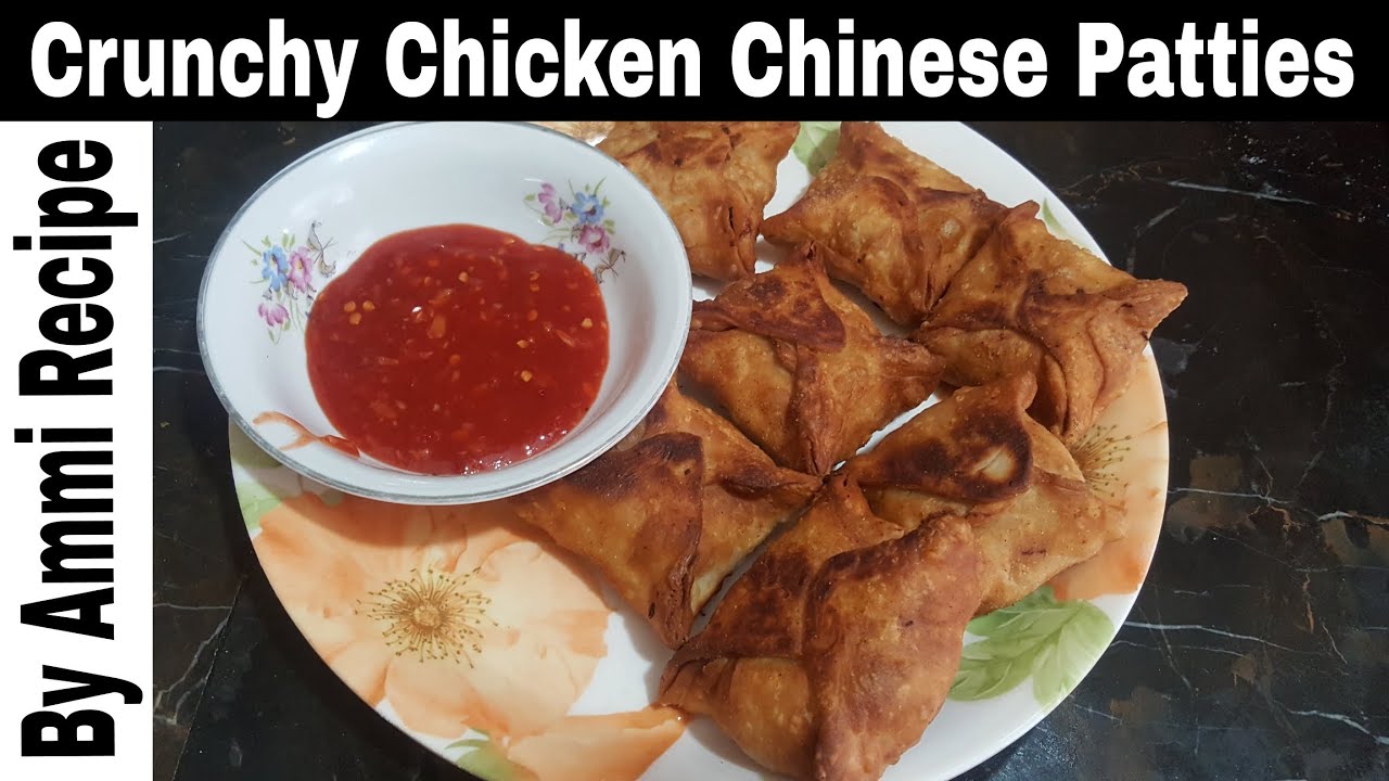 Crunchy & Unique Style Chicken Chinese Patties By Ammi Recipe. YouTube