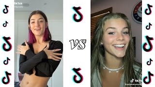 צארלי מול אנה שומאט קרב ריקוד Charli Damelio Vs Anna Shumate Dance Battle Tiktok Compilation