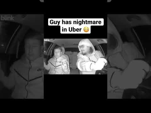 GUY HAS NIGHTMARE IN UBER! (Daawave) #shorts