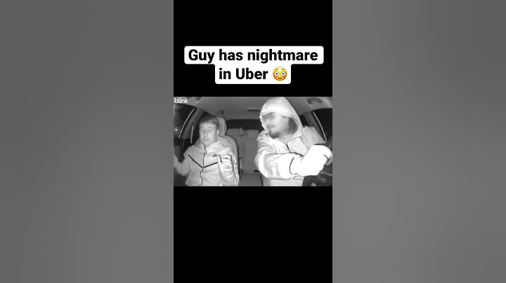 GUY HAS NIGHTMARE IN UBER! (Daawave) #shorts